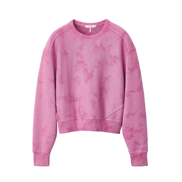 Rag & Bone City Tie Dye Terry Sweatshirt - Picture 7 of 7